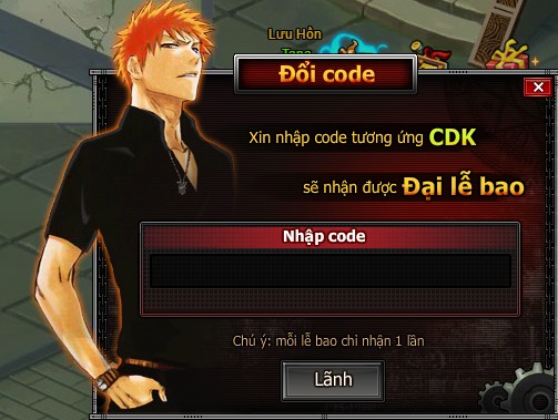 Hướng dẫn nhập Code