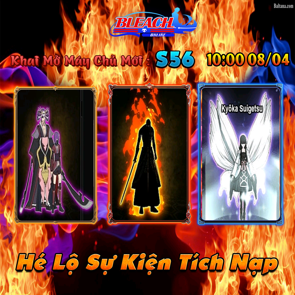 Khai Mở Máy Chủ Bleach S56