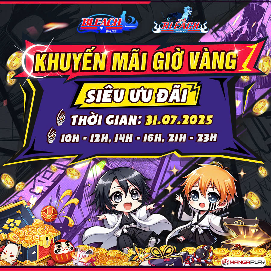 Event Giờ Vàng Siêu Ưu Đãi 31/07/2025
