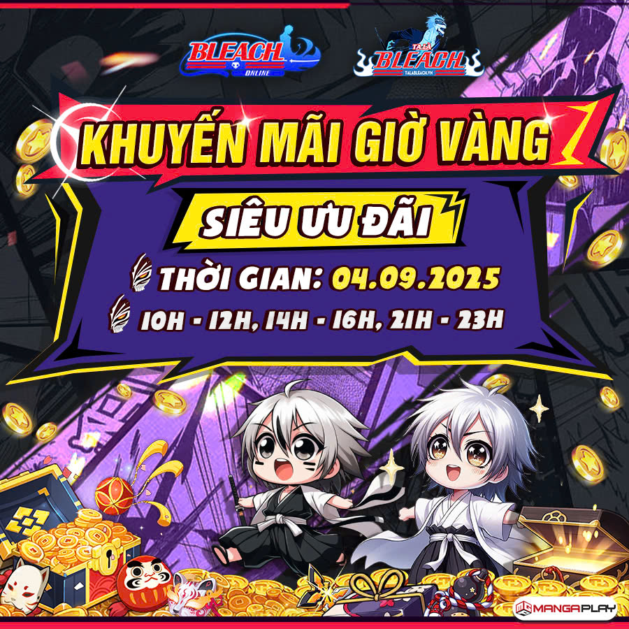 Event Giờ Vàng Siêu Ưu Đãi 04/09/2025