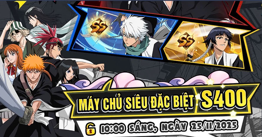 Bleach S400 10:00 25/11