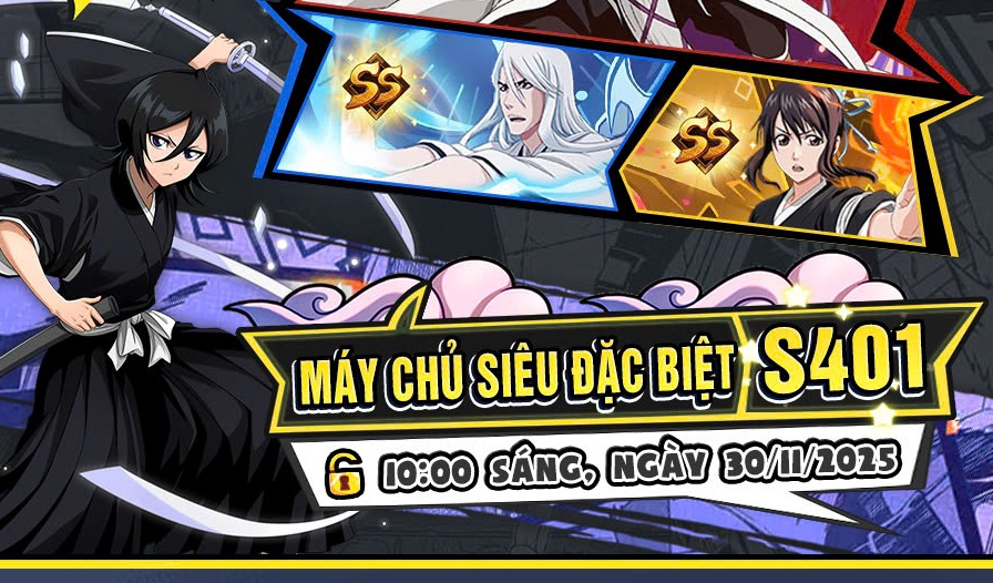 Bleach S401 10:00 30/11